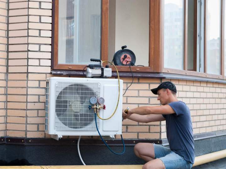 Installation performante de pompes à chaleur et climatisation